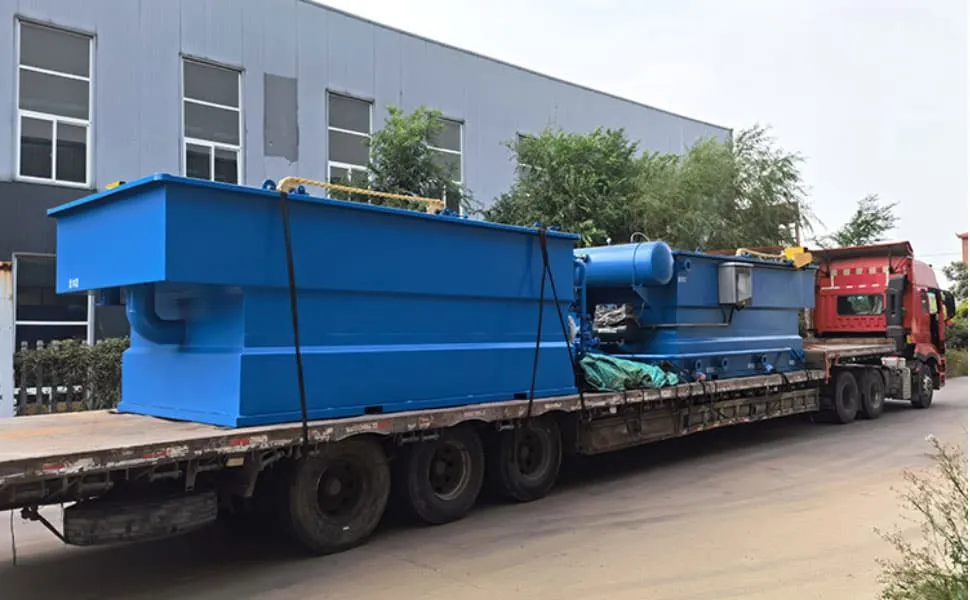 Dissolved air flotation pretreatment project for slaughterhouse wastewater
