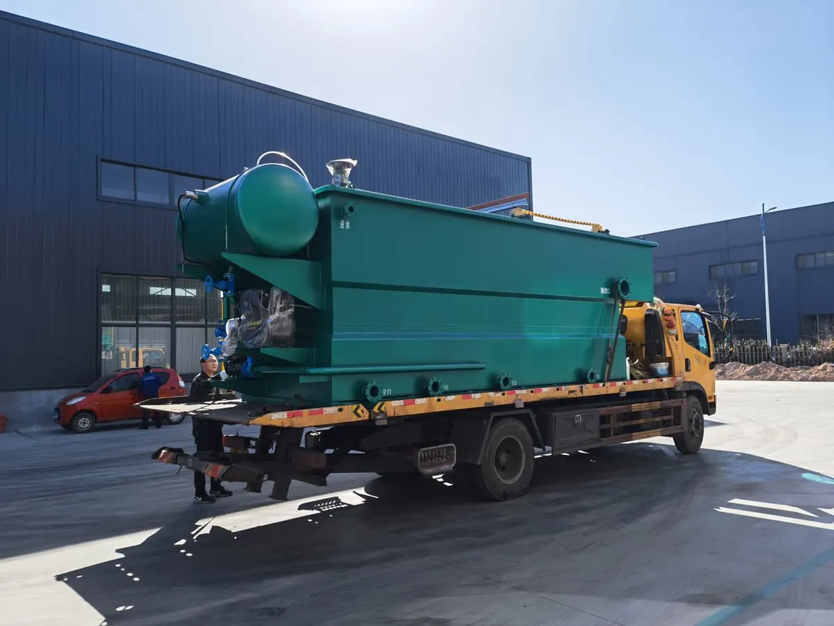 GW type flotation machine for wastewater pretreatment
