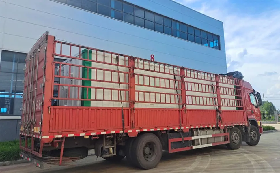 100 m3 per day rural containerized MBR sewage treatment project