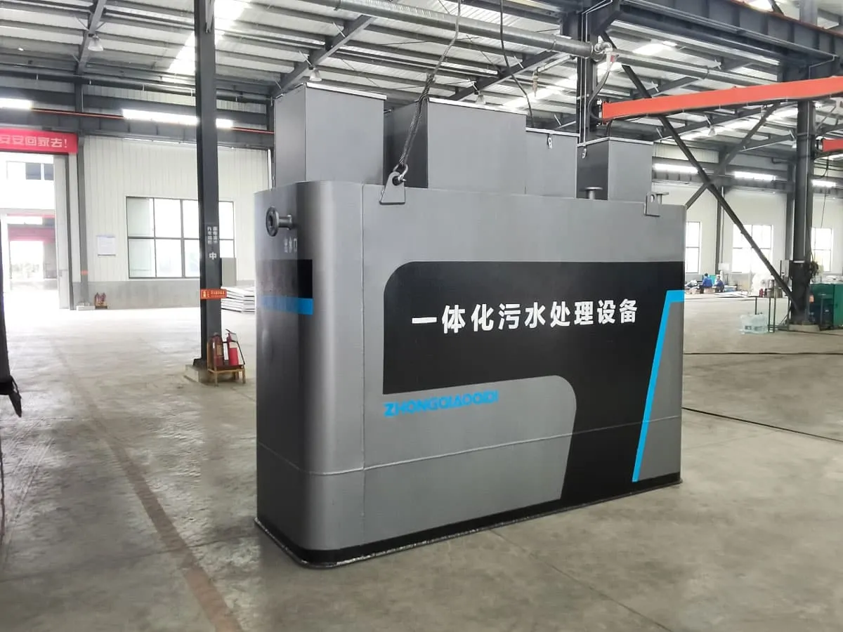Motiva packaged wastewater treatment plant manufacturing workshop