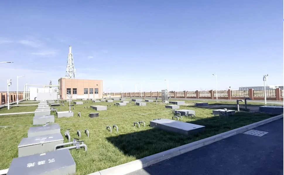 Tianjin logistics park underground wastewater treatment project visual