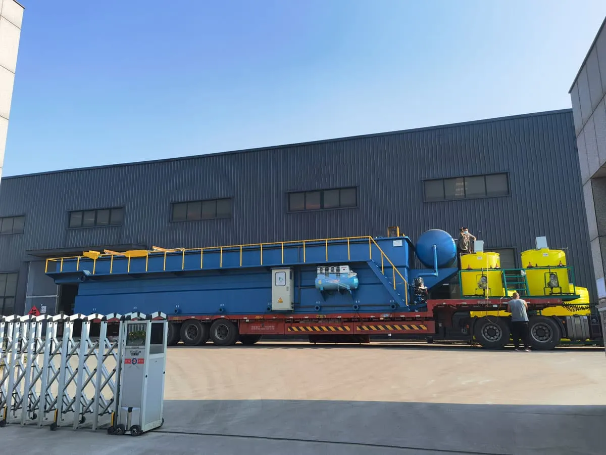 YW type dissolved air flotation machine for industrial wastewater