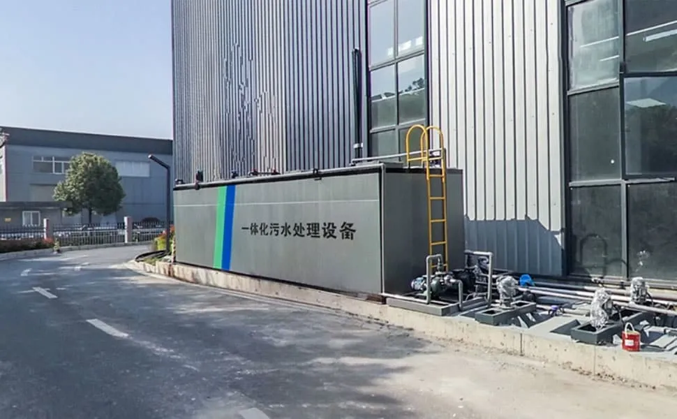 80 m3 per day WSZ integrated domestic wastewater project
