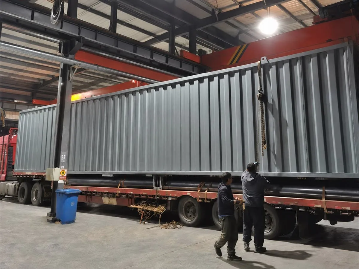 guangdong modular containerized wastewater treatment project loading