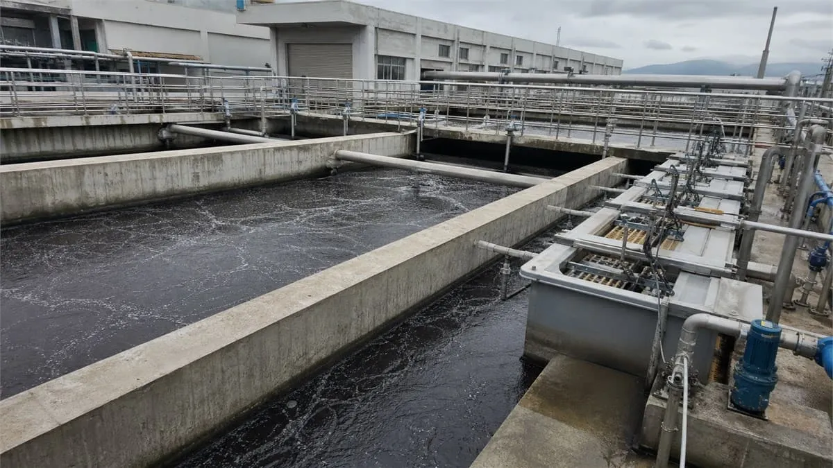 mbr biological treatment system for textile wastewater wide view