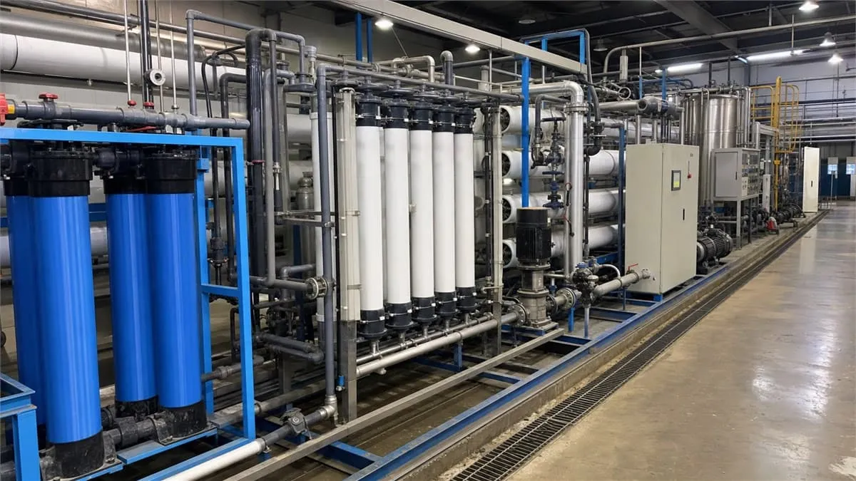 membrane reuse treatment system for textile wastewater