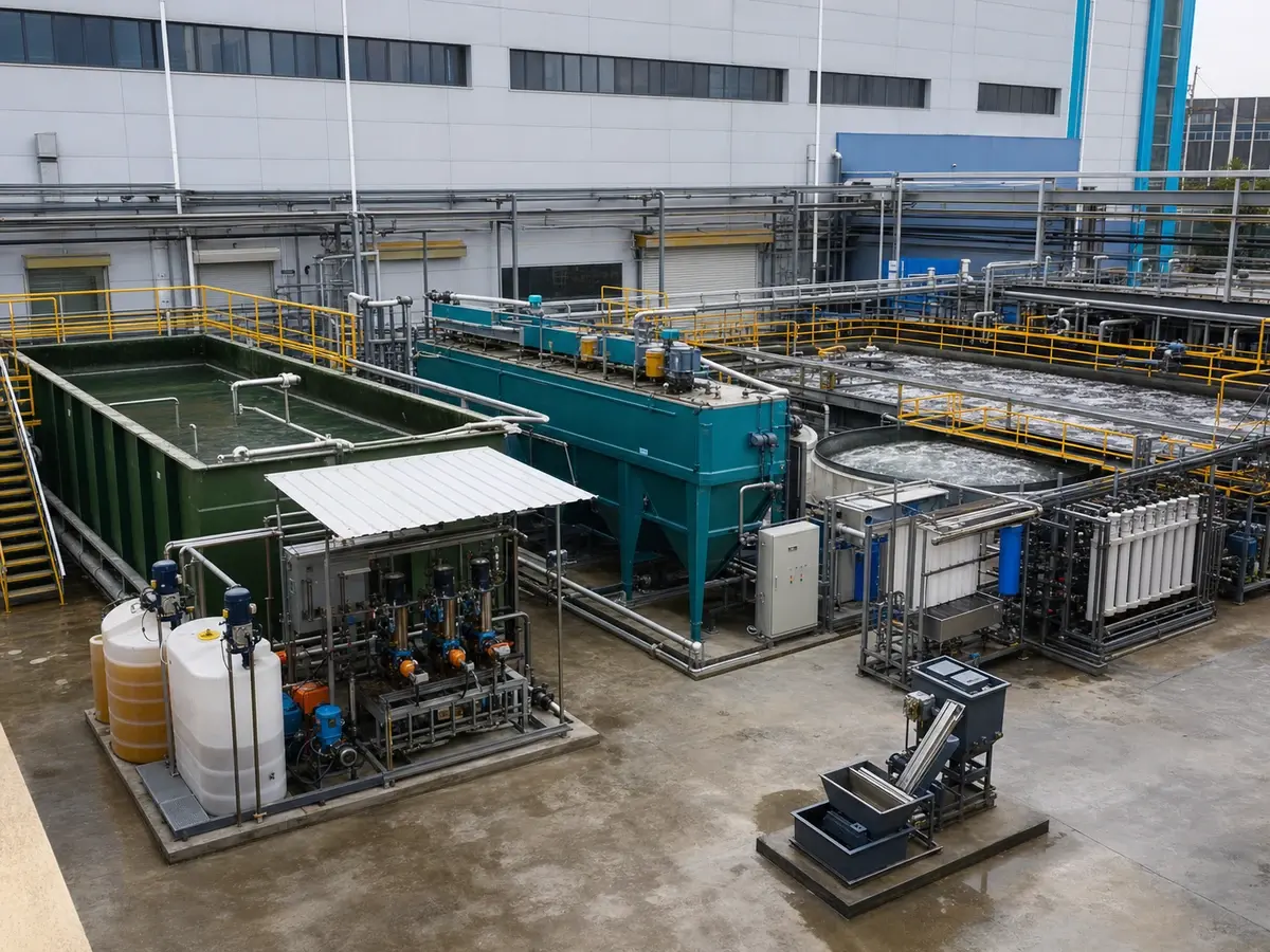 solution industrial wastewater project